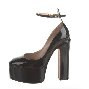 Valentino Tan-Go Platforms Black
